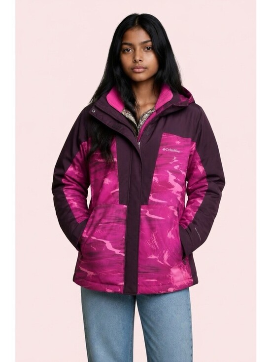 Columbia Other - $100 COLUMBIA YOUTH MIGHTY MOGUL III PRINTED JACKET Size Medium